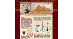 Desktop Screenshot of egyptian-hookah.com