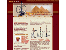 Tablet Screenshot of egyptian-hookah.com